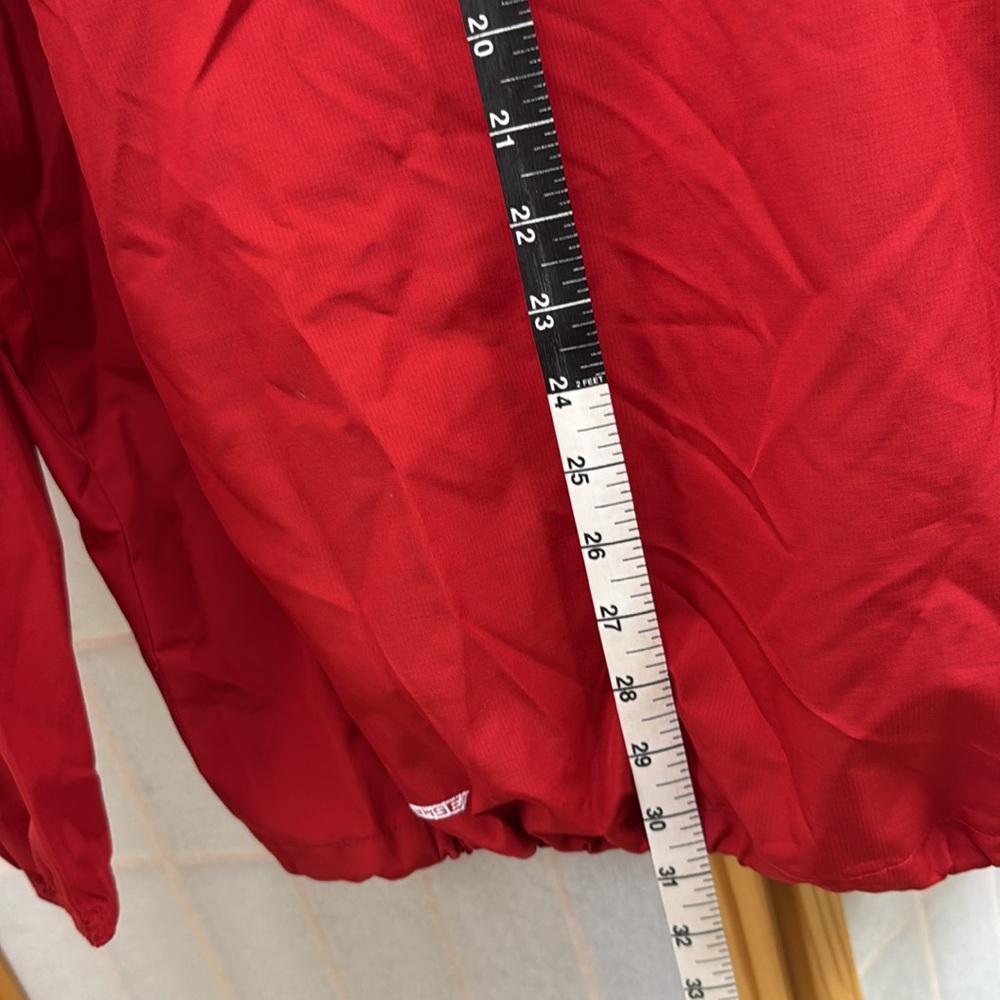 Majestic Authentic baseball tag. Red Quarter-Zip Jacket, Cardinal baseball (OLCC - Picture 13 of 15